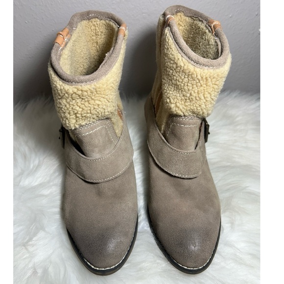 Kelsi Dagger X Free People Breckenridge Shearling Booties Size - Picture 3 of 12